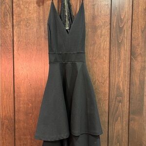 Windsor Black High Low Dress